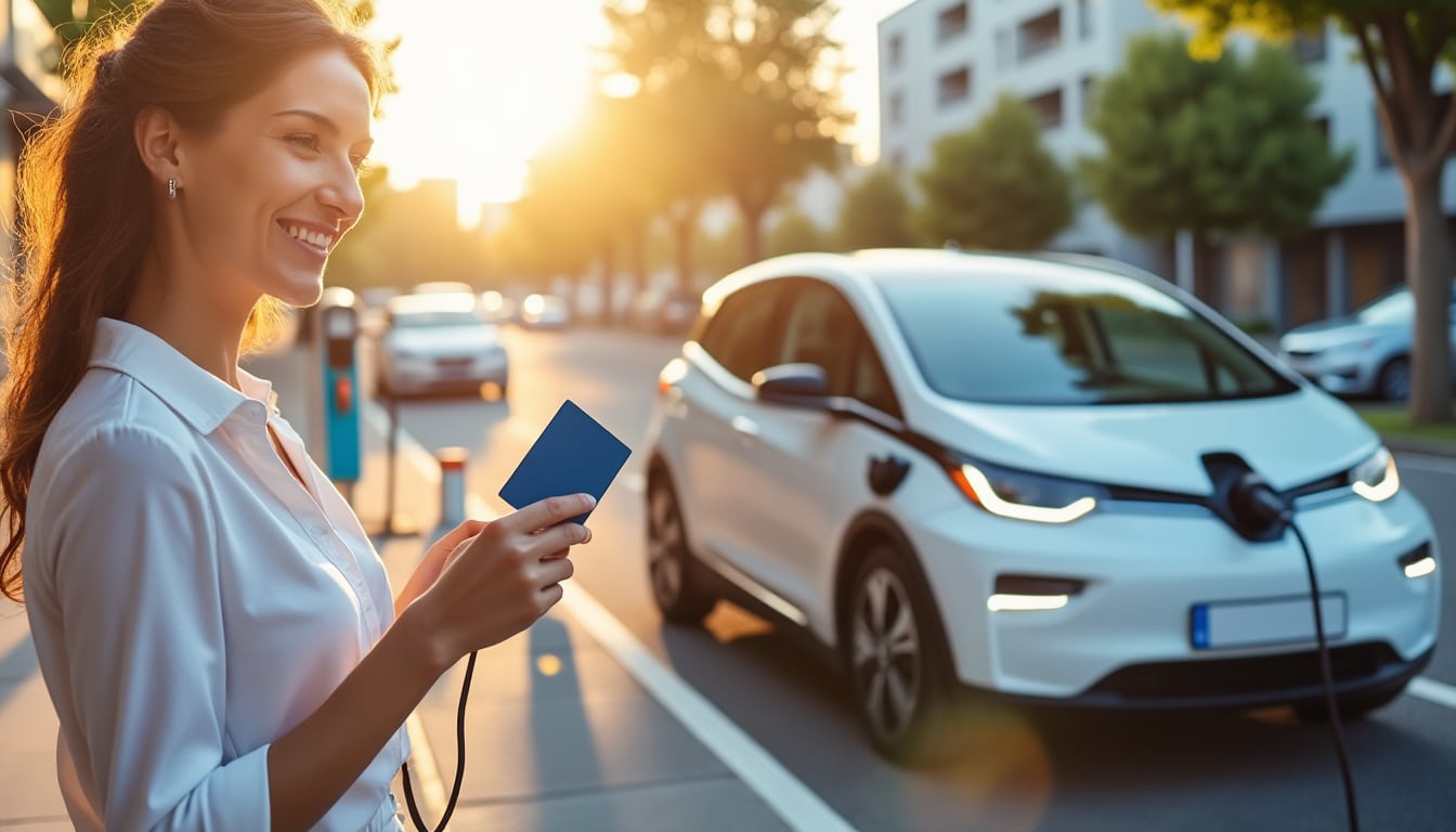 Illustration: Qu’est-ce qu’une carte de recharge pour véhicule électrique et pourquoi la choisir ?