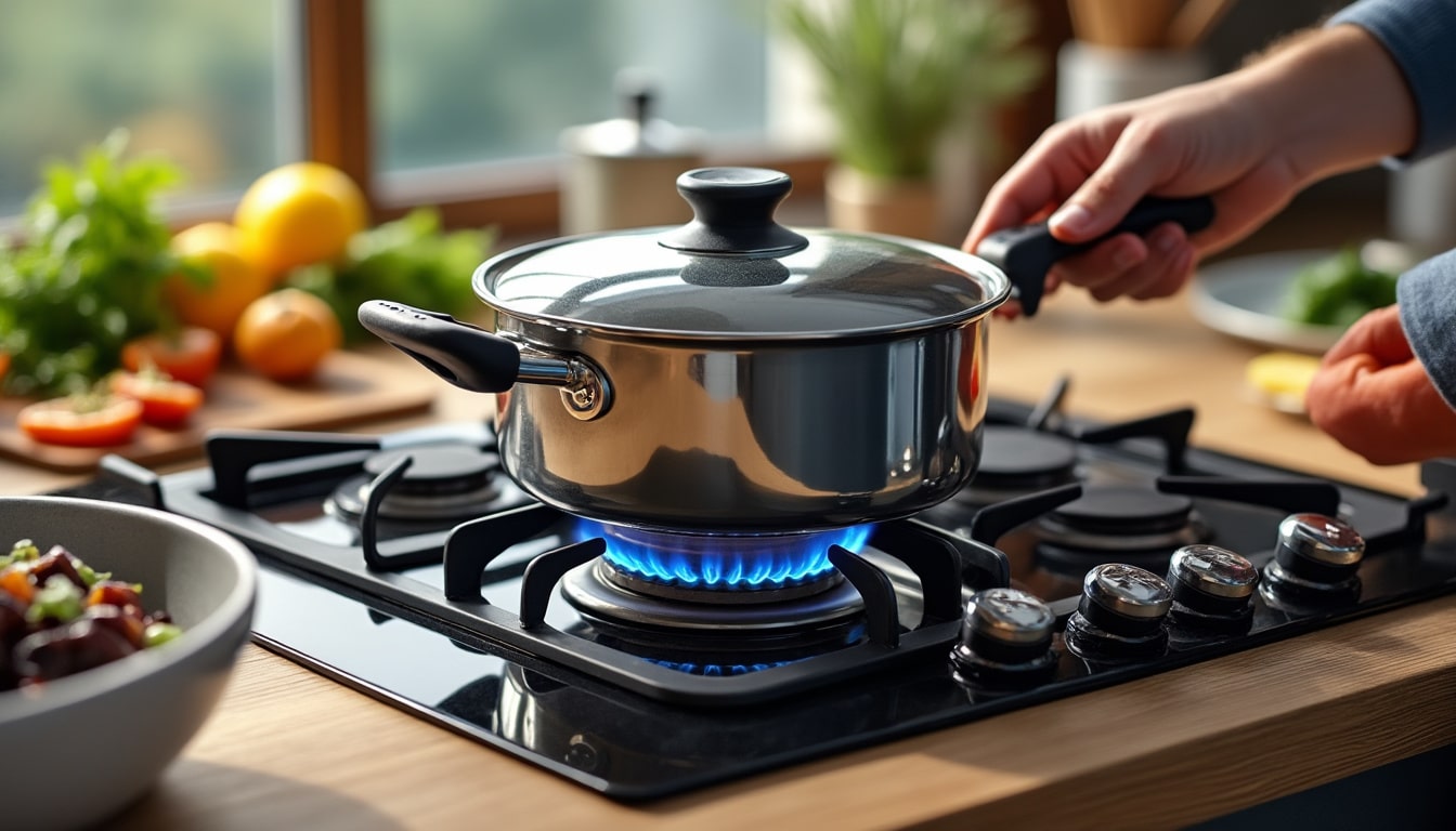 Plaque de cuisson au gaz de ville : guide complet pour bien choisir