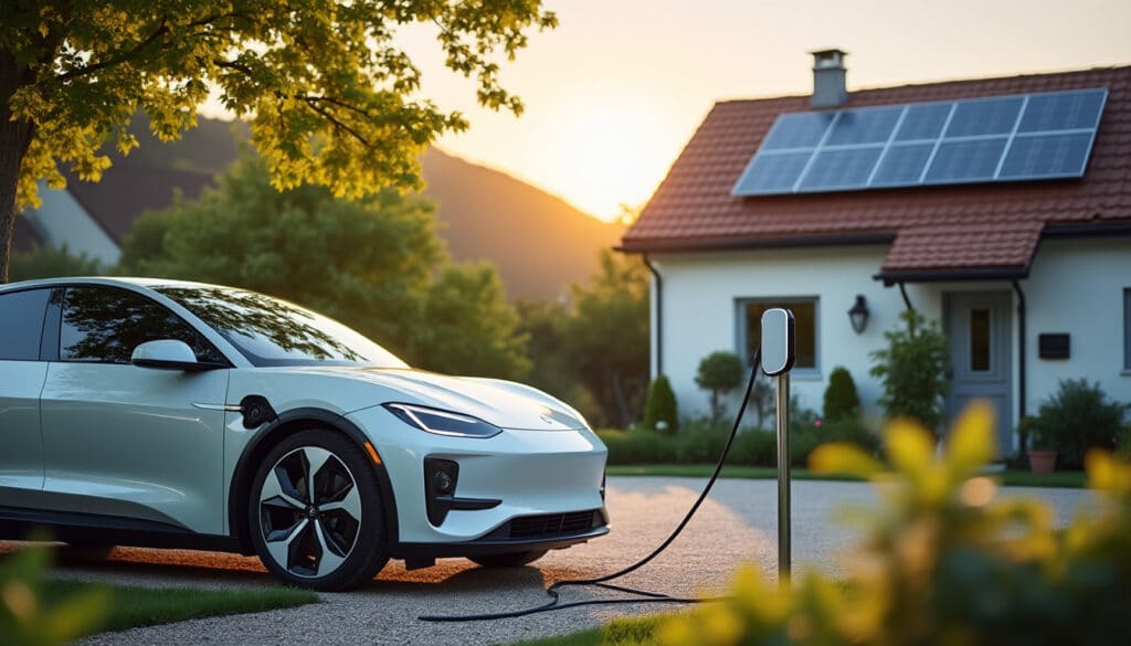 Recharger sa voiture électrique avec des panneaux solaires : guide complet