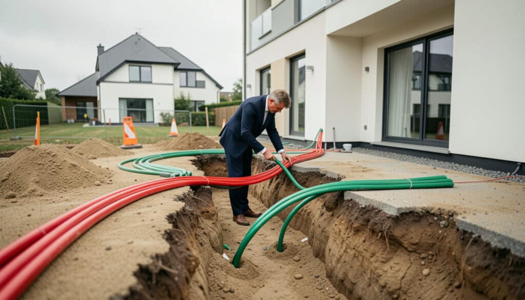 Fourreaux télécom : choix, pose et préparation à la fibre