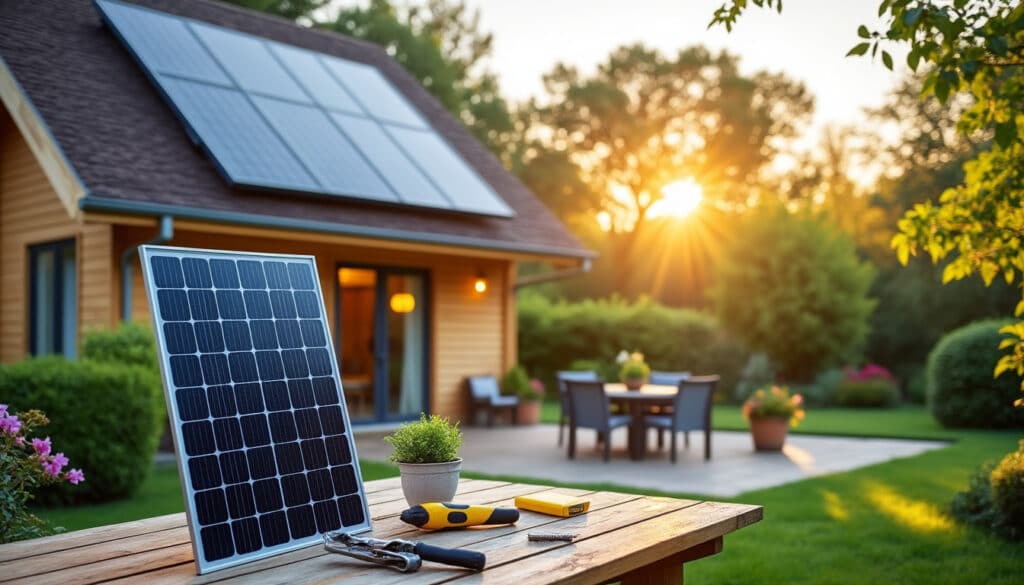 Kit panneau solaire pour abri de jardin : guide complet et conseils