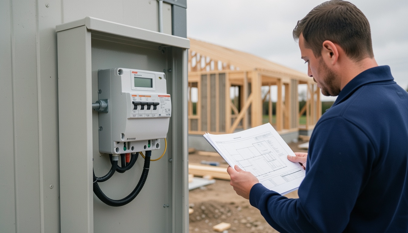 Compteur EDF de chantier : démarches, coûts et délais