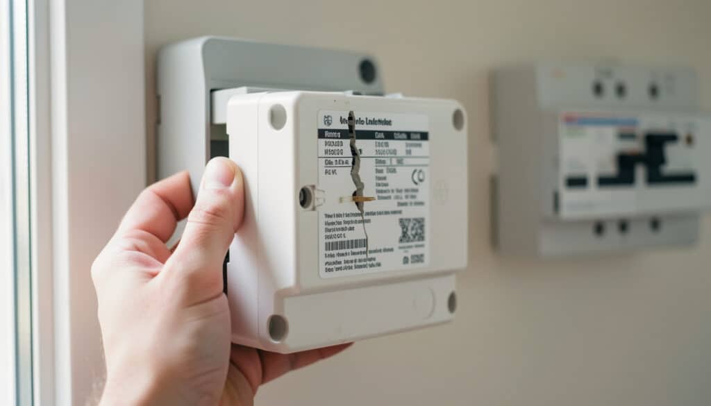 Plomb de compteur électrique cassé : que faire ?
