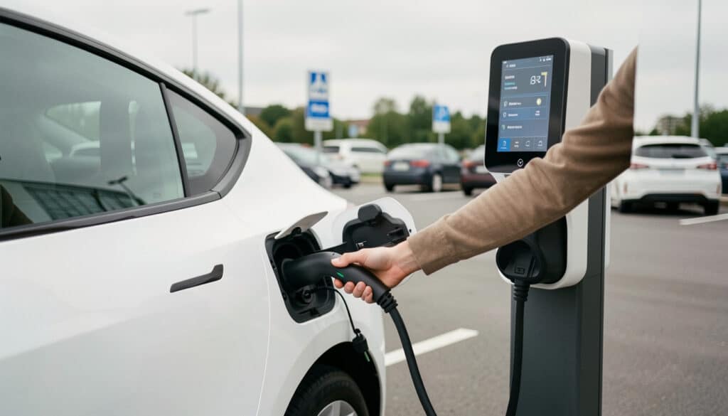 Recharge d’une voiture électrique sans se tromper